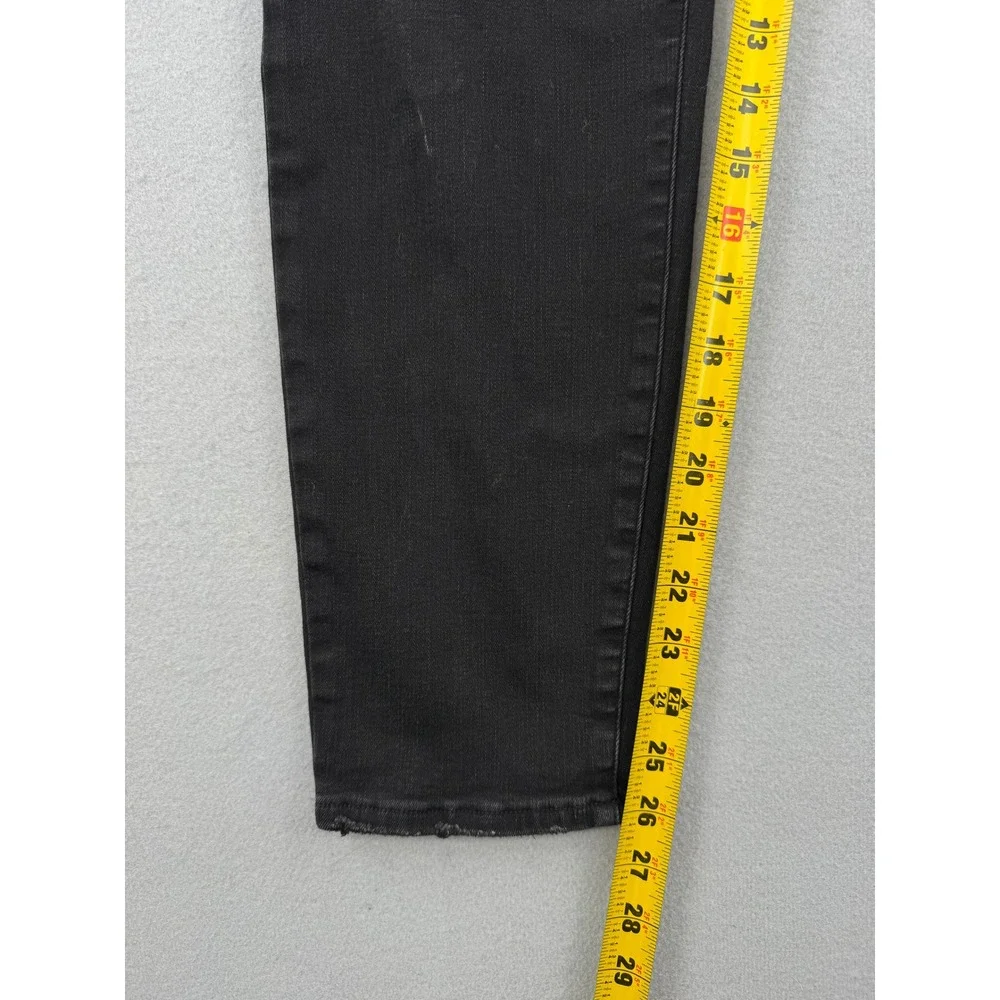 Pistola Arielle High Rise Skinny Jeans Womens 16W (35x26) Black Stretch Denim